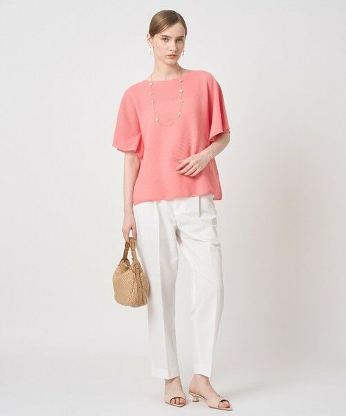 ANAYI / アナイ ニット・セーター | 和紙ガーターフレアスリーブ プルオーバー | 詳細15