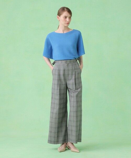 ANAYI / アナイ ニット・セーター | 和紙ガーターフレアスリーブ プルオーバー | 詳細20