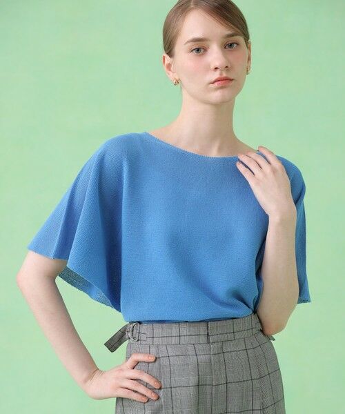 ANAYI / アナイ ニット・セーター | 和紙ガーターフレアスリーブ プルオーバー | 詳細24