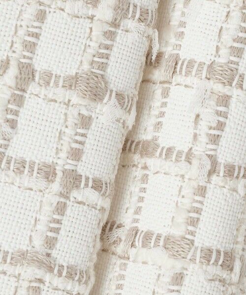 ANAYI / アナイ ノーカラージャケット | カラミツイードチェック ジャケット〈セットアップ対応商品〉 | 詳細9