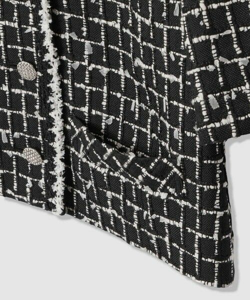 ANAYI / アナイ ノーカラージャケット | カラミツイードチェック ジャケット〈セットアップ対応商品〉 | 詳細15