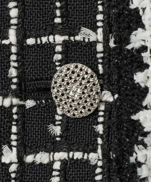 ANAYI / アナイ ノーカラージャケット | カラミツイードチェック ジャケット〈セットアップ対応商品〉 | 詳細16