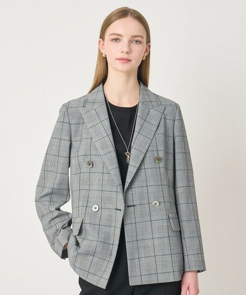 ANAYI / アナイ テーラードジャケット | グレンチェックテーラードダブルジャケット〈セットアップ対応商品〉 | 詳細4