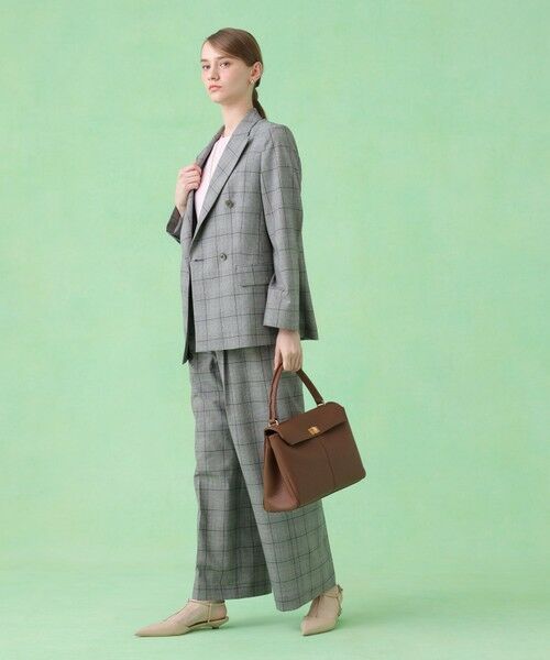 ANAYI / アナイ テーラードジャケット | グレンチェックテーラードダブルジャケット〈セットアップ対応商品〉 | 詳細8