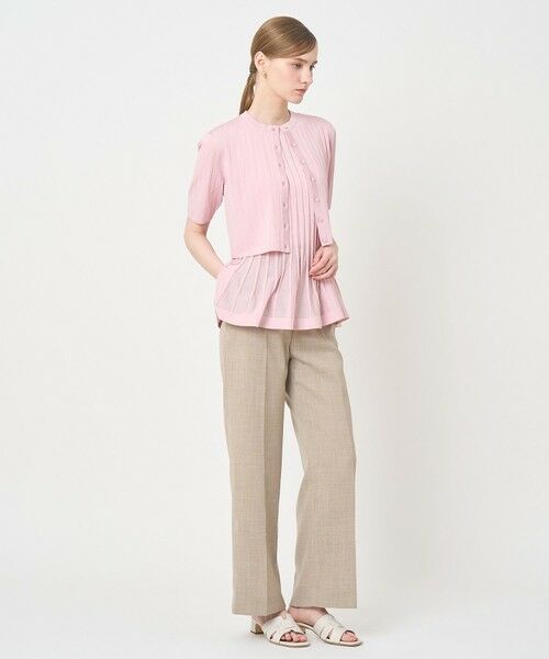 ANAYI / アナイ チノ・ワークパンツ | カラミリネンライクワイドパンツ〈セットアップ対応商品〉 | 詳細10