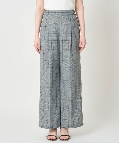 ANAYI / アナイ チノ・ワークパンツ | グレンチェックDカン付きパンツ〈セットアップ対応商品〉 | 詳細1