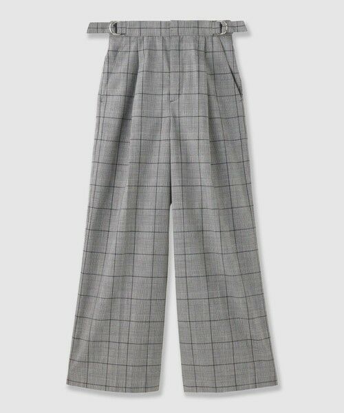 ANAYI / アナイ チノ・ワークパンツ | グレンチェックDカン付きパンツ〈セットアップ対応商品〉 | 詳細11
