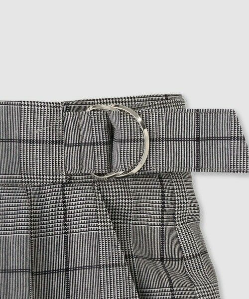 ANAYI / アナイ チノ・ワークパンツ | グレンチェックDカン付きパンツ〈セットアップ対応商品〉 | 詳細16