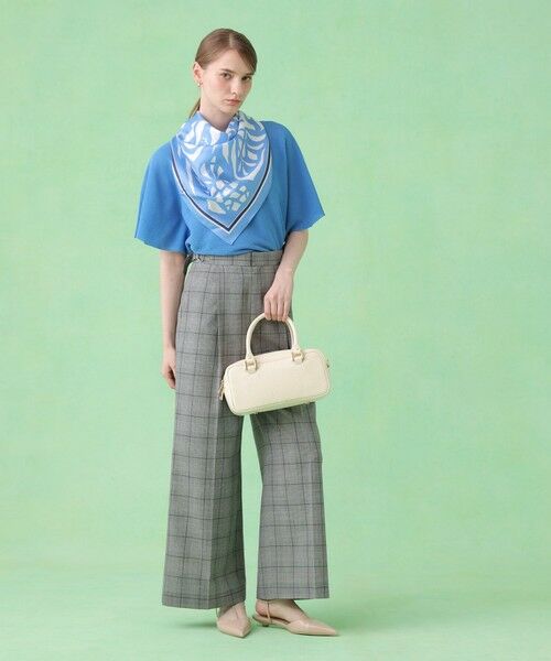 ANAYI / アナイ チノ・ワークパンツ | グレンチェックDカン付きパンツ〈セットアップ対応商品〉 | 詳細6