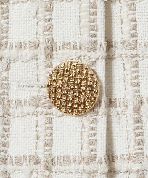 ANAYI / アナイ ミニ丈・ひざ丈ワンピース | カラミツイードチェックローウエスト ワンピース〈セットアップ対応商品〉 | 詳細11