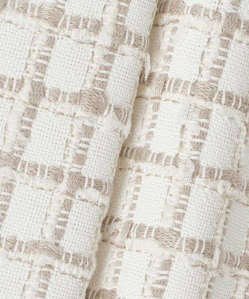 ANAYI / アナイ ミニ丈・ひざ丈ワンピース | カラミツイードチェックローウエスト ワンピース〈セットアップ対応商品〉 | 詳細12