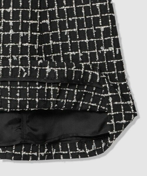 ANAYI / アナイ ミニ丈・ひざ丈ワンピース | カラミツイードチェックローウエスト ワンピース〈セットアップ対応商品〉 | 詳細20