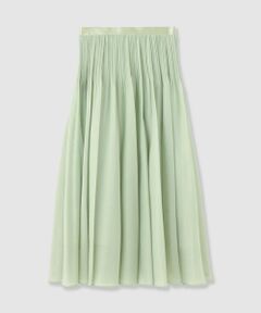 ANAYI / アナイ ロング・マキシ丈スカート | スパンオーガンジープリーツスカート
