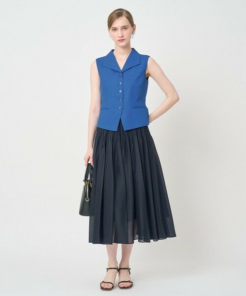 ANAYI / アナイ ロング・マキシ丈スカート | スパンオーガンジープリーツスカート | 詳細16