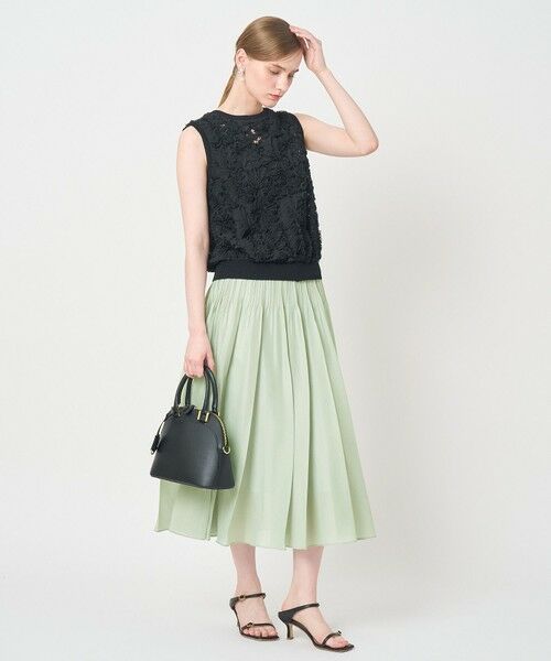 ANAYI / アナイ ロング・マキシ丈スカート | スパンオーガンジープリーツスカート | 詳細22