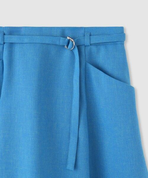 ANAYI / アナイ ミニ・ひざ丈スカート | ドライオックスベルト付きタックスカート | 詳細3