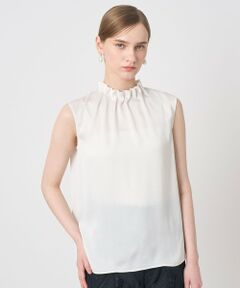 ANAYI / アナイ シャツ・ブラウス | ヴィンテージサテンスタンドブラウス