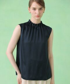ANAYI / アナイ シャツ・ブラウス | ヴィンテージサテンスタンドブラウス