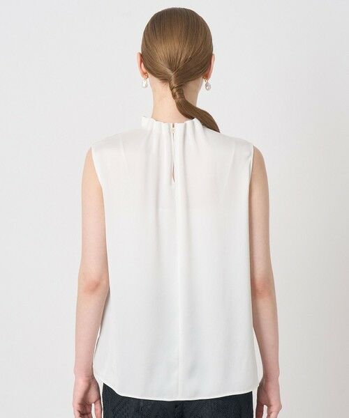 ANAYI / アナイ シャツ・ブラウス | ヴィンテージサテンスタンドブラウス | 詳細3