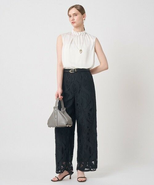 ANAYI / アナイ シャツ・ブラウス | ヴィンテージサテンスタンドブラウス | 詳細5