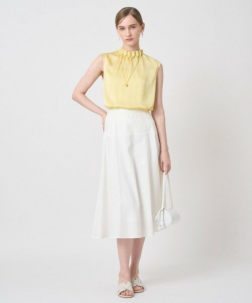 ANAYI / アナイ シャツ・ブラウス | ヴィンテージサテンスタンドブラウス | 詳細12