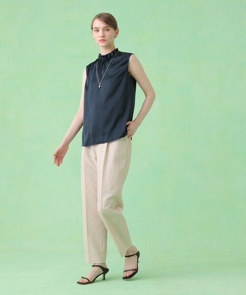 ANAYI / アナイ シャツ・ブラウス | ヴィンテージサテンスタンドブラウス | 詳細19