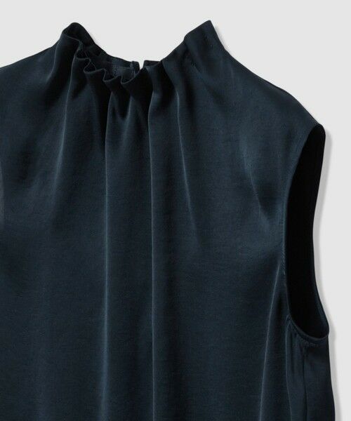 ANAYI / アナイ シャツ・ブラウス | ヴィンテージサテンスタンドブラウス | 詳細25