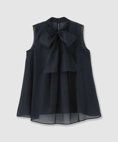 ANAYI / アナイ シャツ・ブラウス | オーガンジーリボンボウタイブラウス