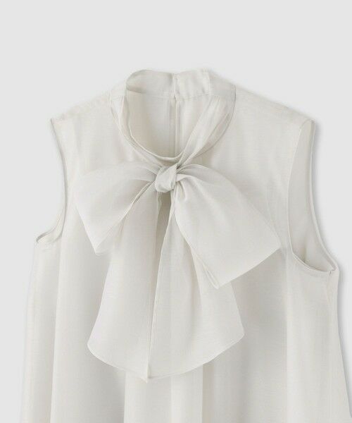 ANAYI / アナイ シャツ・ブラウス | オーガンジーリボンボウタイブラウス | 詳細2