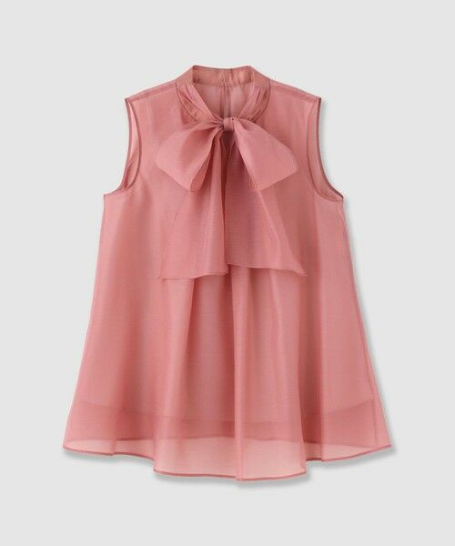 ANAYI / アナイ シャツ・ブラウス | オーガンジーリボンボウタイブラウス（pink (41)）