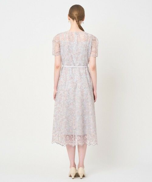 ANAYI / アナイ ロング・マキシ丈ワンピース | リトルフラワーリーフタックスリーブワンピース | 詳細3