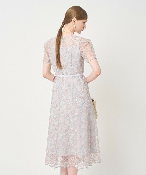 ANAYI / アナイ ロング・マキシ丈ワンピース | リトルフラワーリーフタックスリーブワンピース | 詳細9