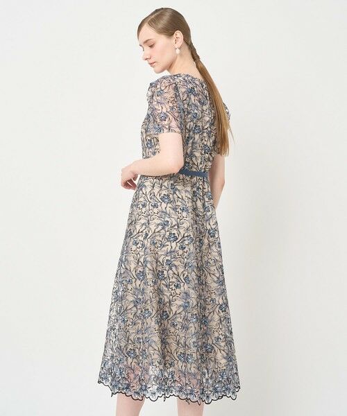 ANAYI / アナイ ロング・マキシ丈ワンピース | リトルフラワーリーフタックスリーブワンピース | 詳細15