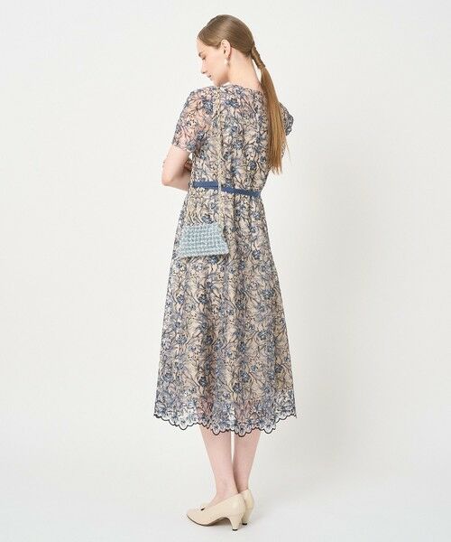 ANAYI / アナイ ロング・マキシ丈ワンピース | リトルフラワーリーフタックスリーブワンピース | 詳細17