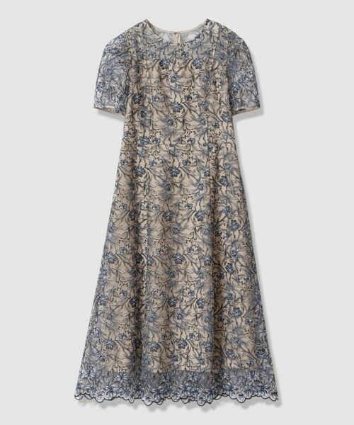 ANAYI / アナイ ロング・マキシ丈ワンピース | リトルフラワーリーフタックスリーブワンピース | 詳細19