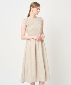 ANAYI / アナイ ドレス | サッカーストレッチプリーツ ワンピース