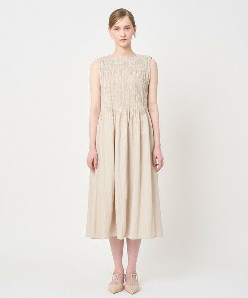 ANAYI / アナイ ドレス | サッカーストレッチプリーツ ワンピース | 詳細1