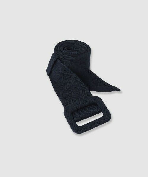 ANAYI / アナイ ミニ丈・ひざ丈ワンピース | グログランコンビベルト付きワンピース | 詳細13