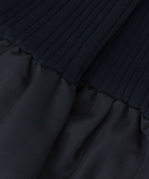 ANAYI / アナイ ミニ丈・ひざ丈ワンピース | グログランコンビベルト付きワンピース | 詳細14