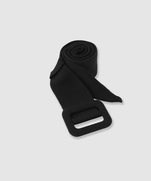 ANAYI / アナイ ミニ丈・ひざ丈ワンピース | グログランコンビベルト付きワンピース | 詳細24