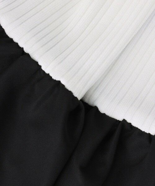 ANAYI / アナイ ミニ丈・ひざ丈ワンピース | グログランコンビベルト付きワンピース | 詳細25