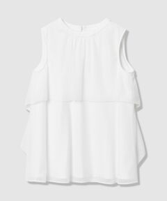 ANAYI / アナイ カットソー | トリコットオーガンレイヤードプルオーバー