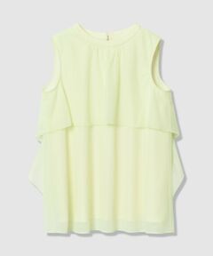 ANAYI / アナイ カットソー | トリコットオーガンレイヤードプルオーバー