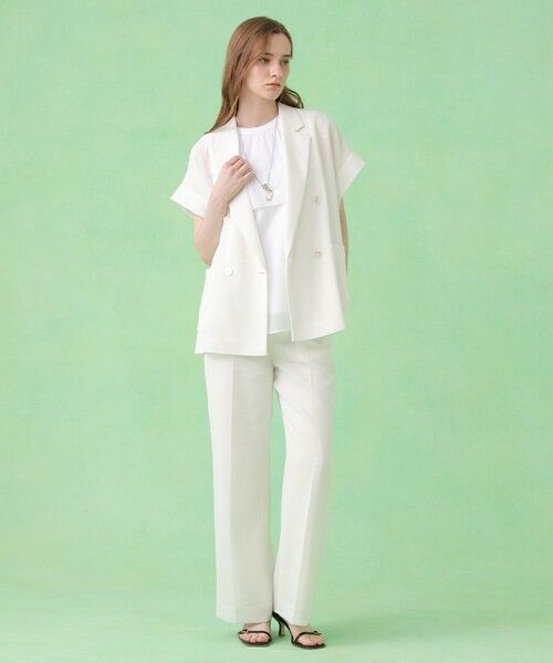 ANAYI / アナイ カットソー | トリコットオーガンレイヤードプルオーバー | 詳細3