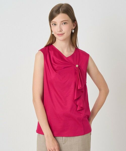 ANAYI / アナイ キャミソール・チューブトップ | スムース釦ドレーププルオーバー | 詳細12