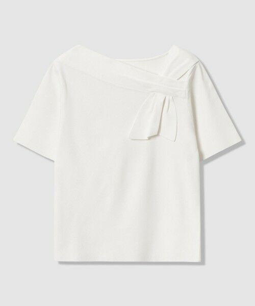 ANAYI / アナイ ニット・セーター | アシンメトリクリボン プルオーバー | 詳細5