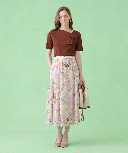 ANAYI / アナイ ニット・セーター | アシンメトリクリボン プルオーバー | 詳細14