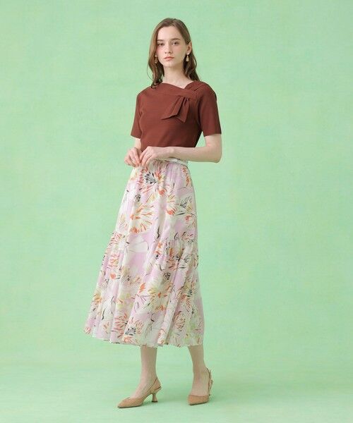 ANAYI / アナイ ニット・セーター | アシンメトリクリボン プルオーバー | 詳細15