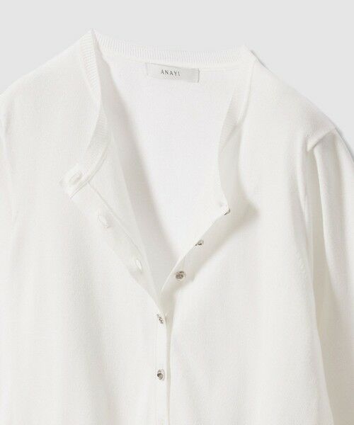 ANAYI / アナイ カーディガン・ボレロ | アソートビジュー釦七分袖 カーディガン | 詳細6