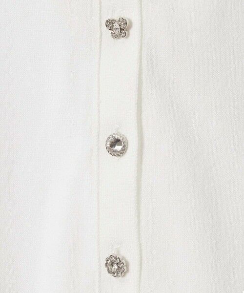 ANAYI / アナイ カーディガン・ボレロ | アソートビジュー釦七分袖 カーディガン | 詳細10